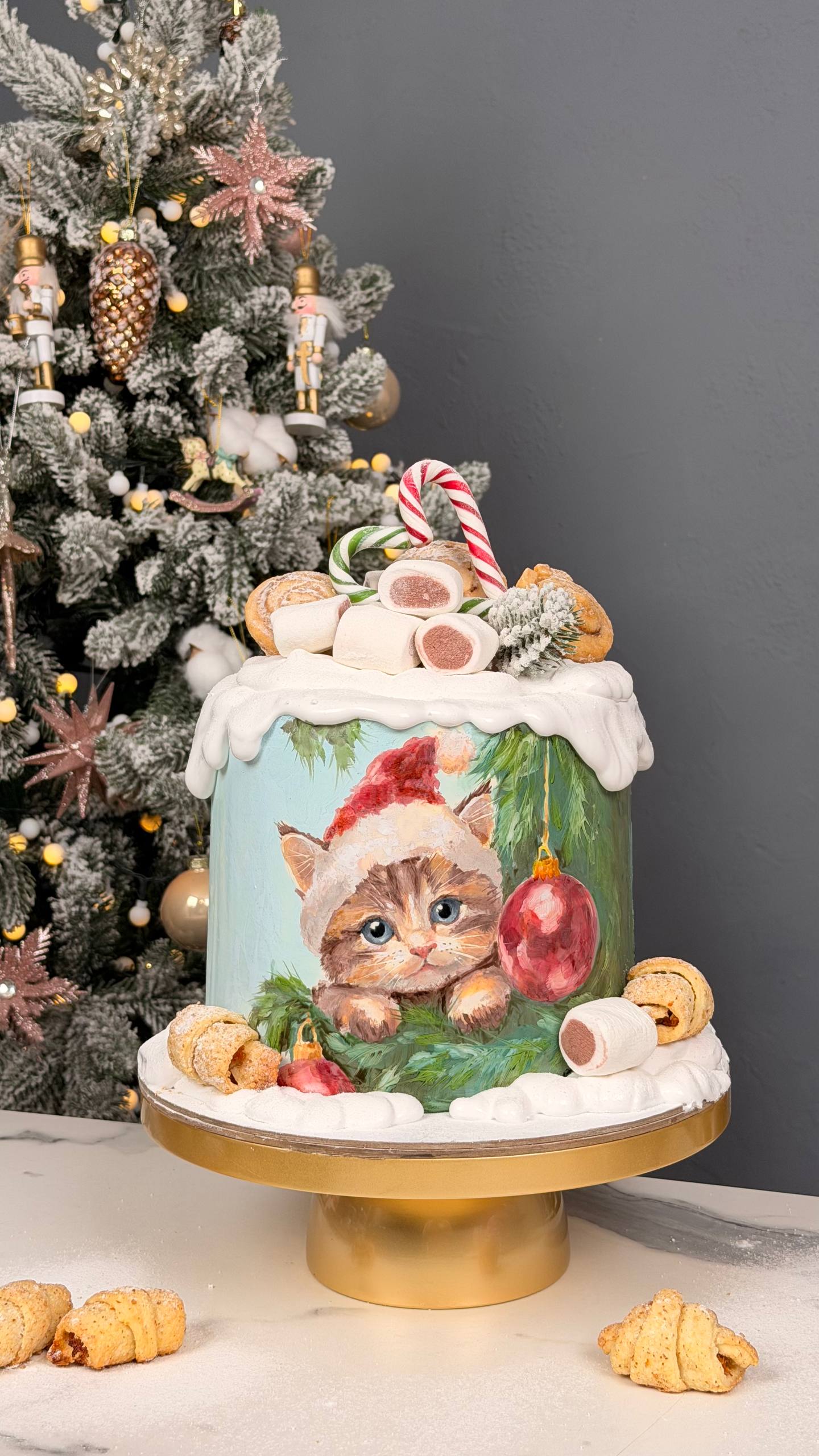 Рисование на тортах